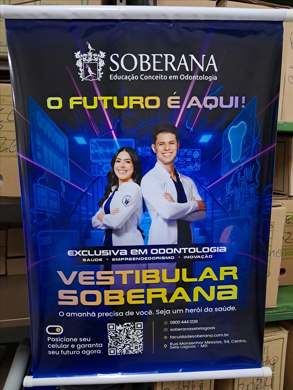 Banner personalizado Kromos — Soberana